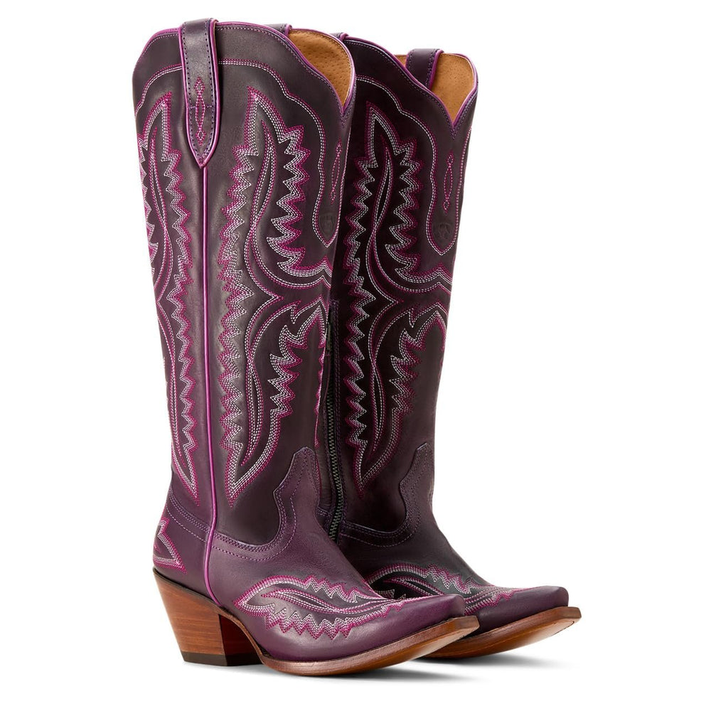 
                  
                    Pair of Ariat Women's Casanova X Toe Western Boots, Deep Amethyst
                  
                