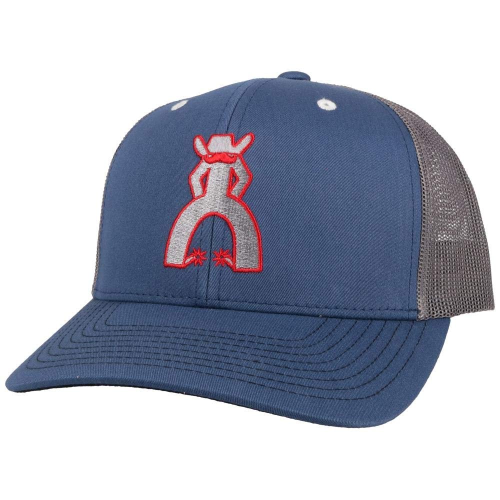 HOOEY Knox Punchy Gray/Black Adjustable Snapback Hat 