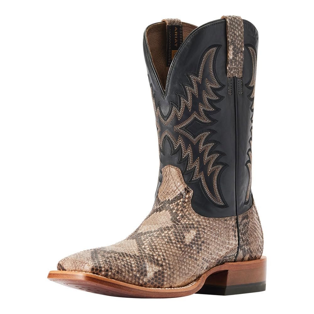 Ariat Men's Dry Gulch Exotic Python Western Boots - Broad Square Toe