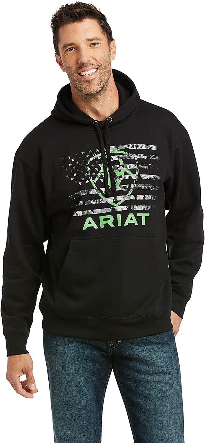 Ariat Men's Graphic Hoodie Patriotic Design