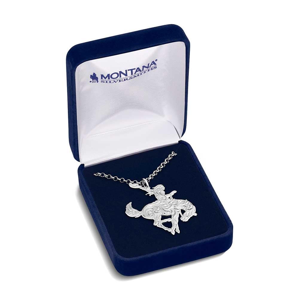 
                  
                    Montana Silversmiths Women's Cowgirl Spirit Necklace in Padded Box
                  
                
