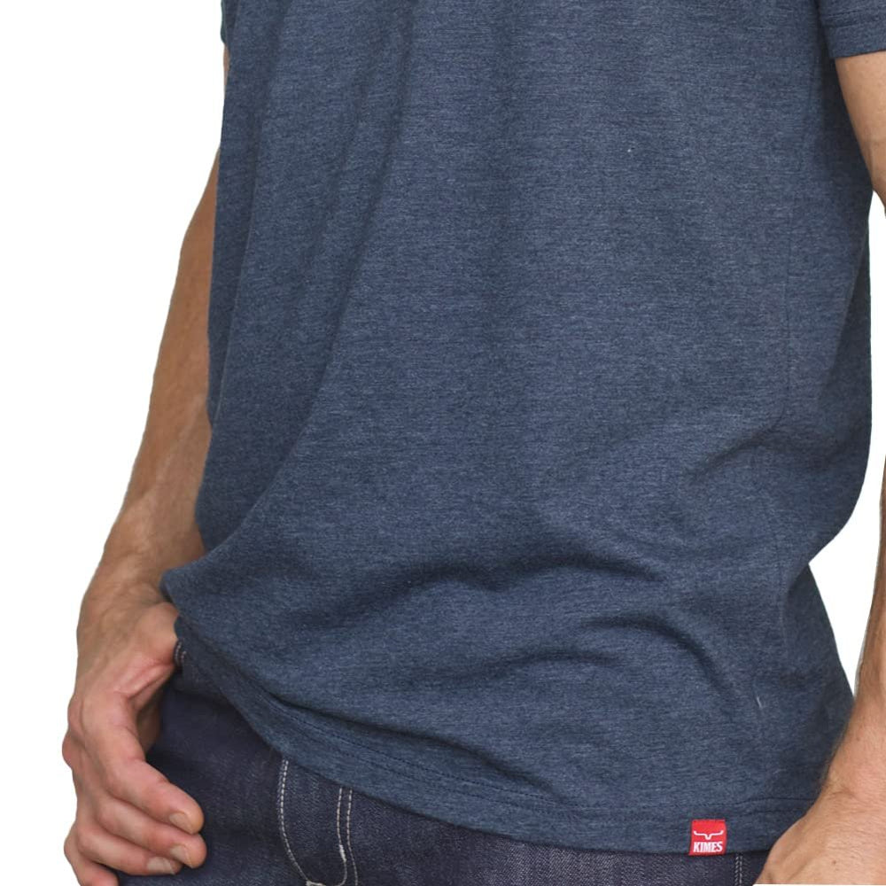 
                  
                    Lower half of Kimes Ranch Men's American Trucker Short Sleeve T-Shirt, Midnight Navy
                  
                