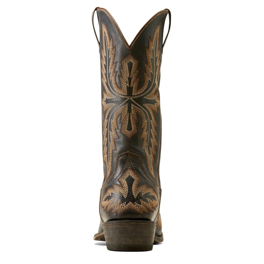 
                  
                    Back of Ariat Men's Ryman Western Boot, Old West Black
                  
                