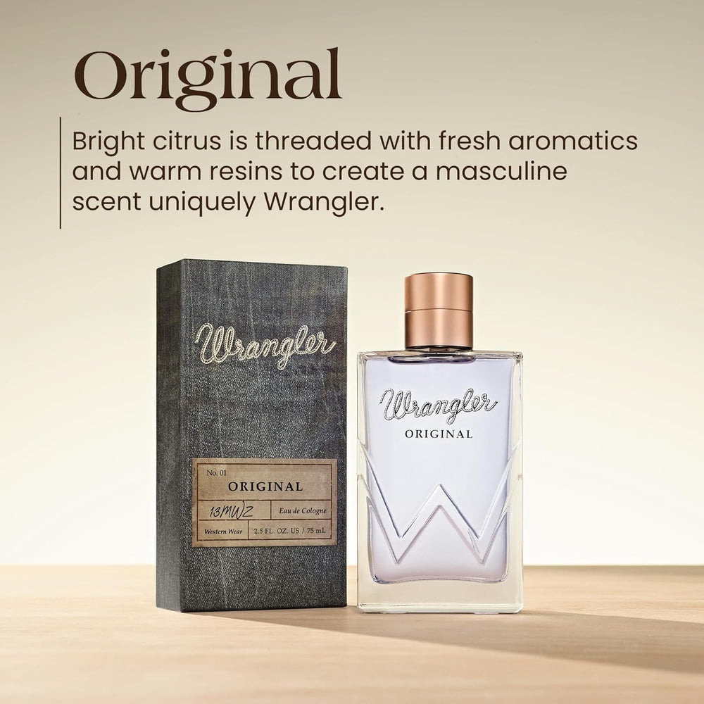 Wrangler Original Cologne For Him by Tru Western Graphic