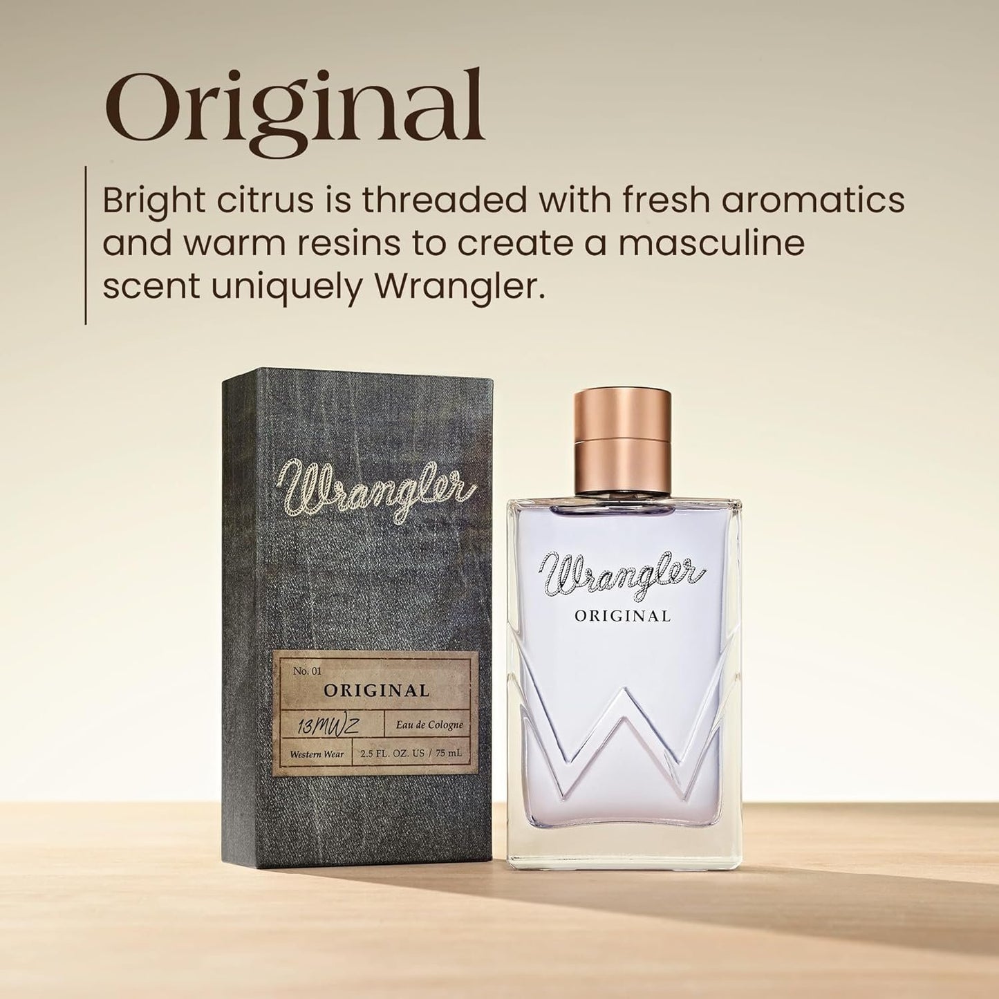 Wrangler Original Cologne For Him by Tru Western Graphic