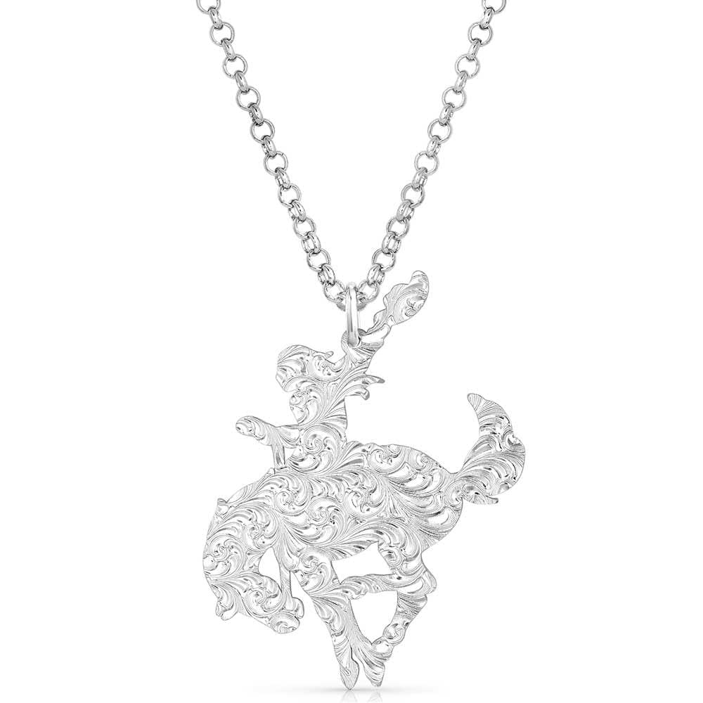 Back of Montana Silversmiths Women's Cowgirl Spirit Necklace