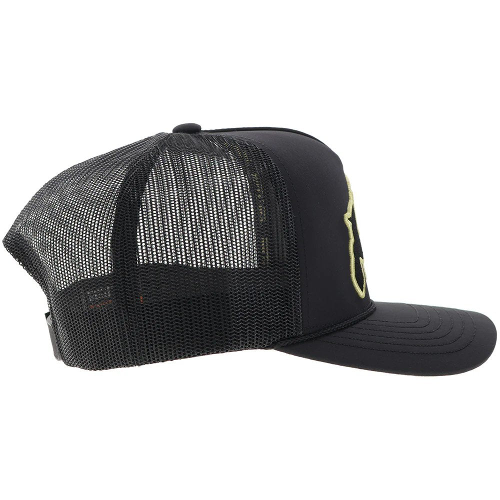 
                  
                    Right side of Hooey University of Colorado Snapback Hat, Black
                  
                