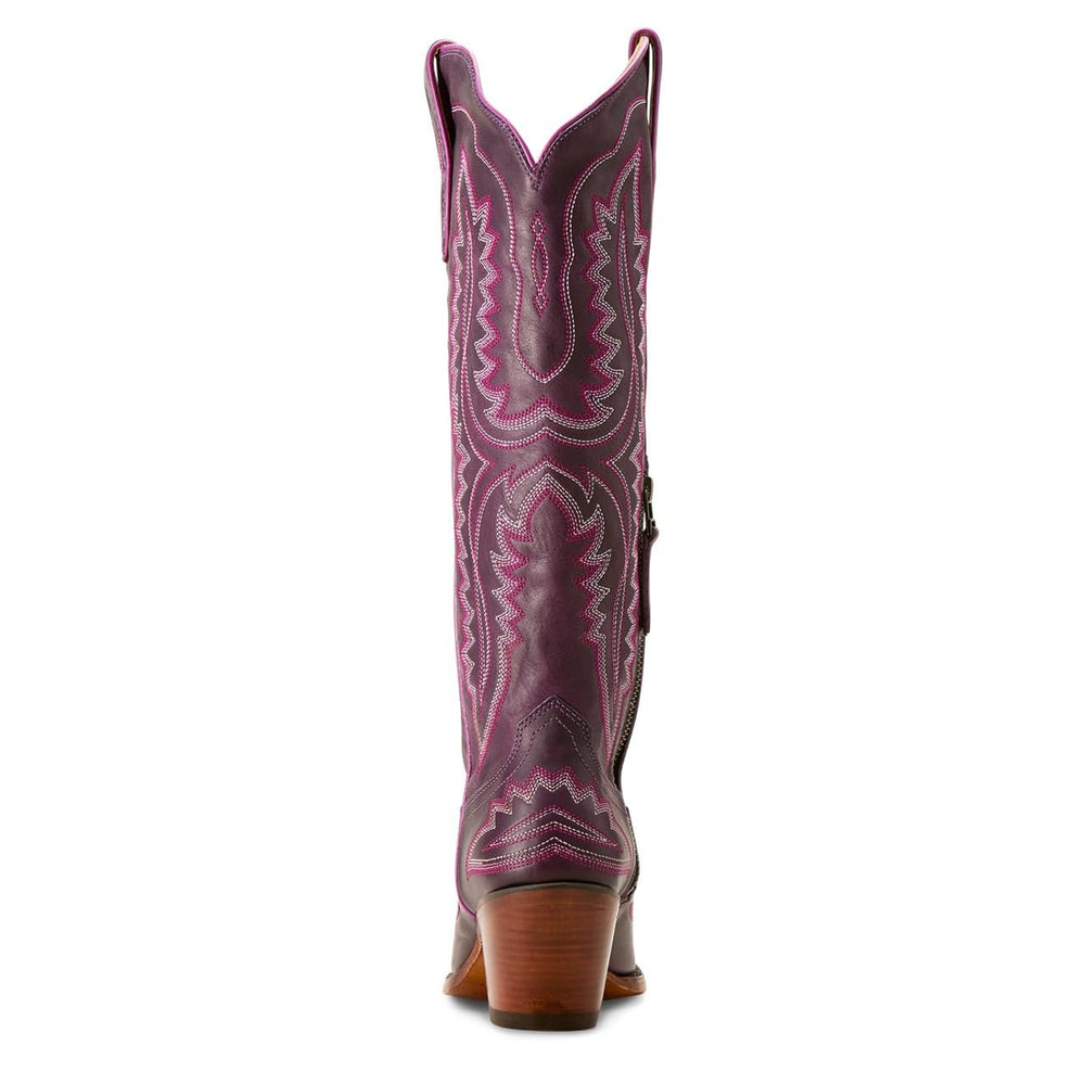 
                  
                    Back of Ariat Women's Casanova X Toe Western Boot, Deep Amethyst
                  
                