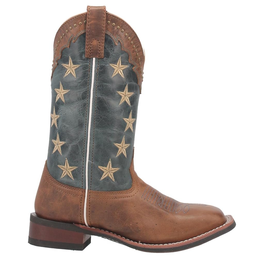 Laredo Women's Early Star Western Performance Boots - Broad Square Toe