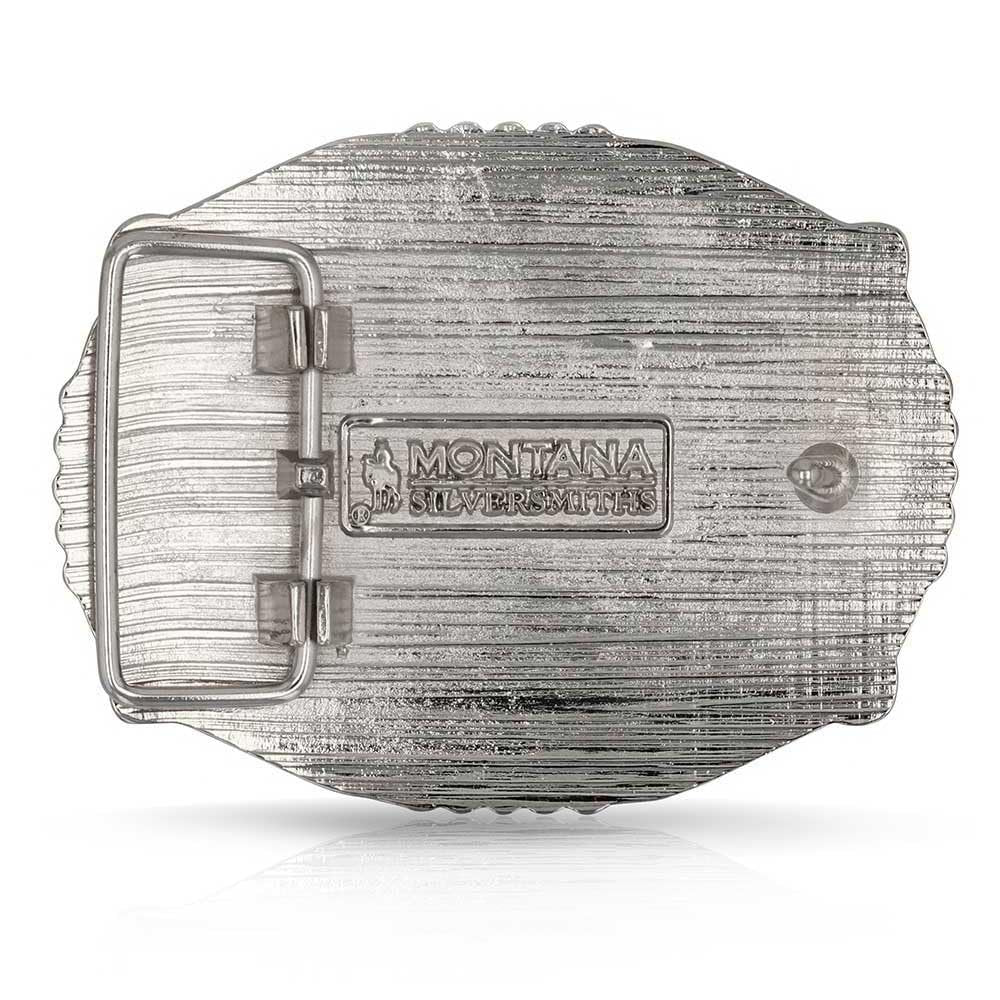 
                  
                    Montana Silversmiths Majestic Valor Western Belt Buckle with a Bison
                  
                