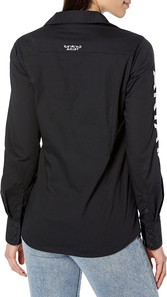 Back of Ariat Women's Team Kirby Stretch Shirt