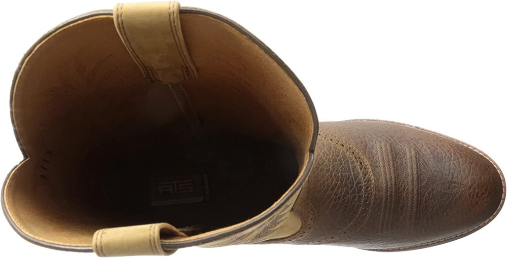 
                  
                    Opening of Ariat Men's Heritage Stockman Western Boot
                  
                