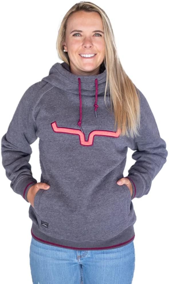 
                  
                    Kimes Ranch Women's Two Scoops Hoodie in Charcoal
                  
                