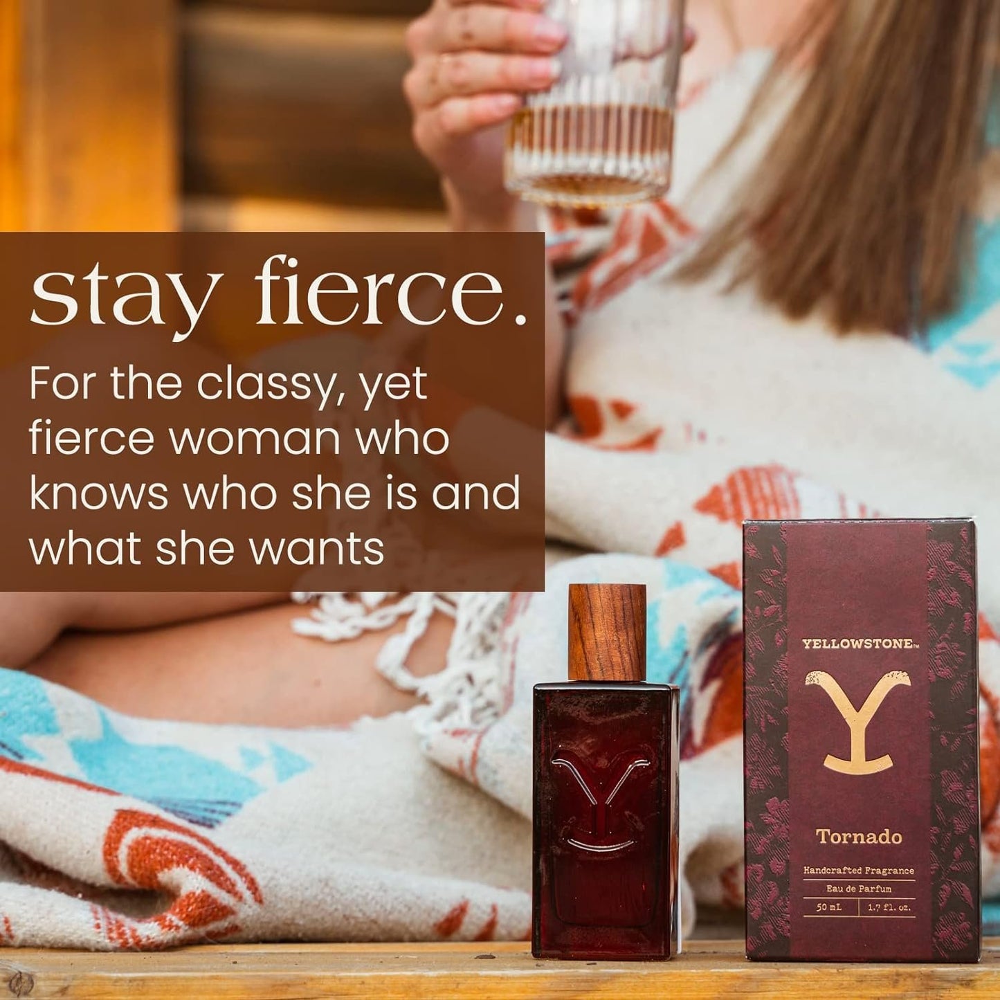 Women's Yellowstone Tornado Perfume by Tru Western Ad Copy
