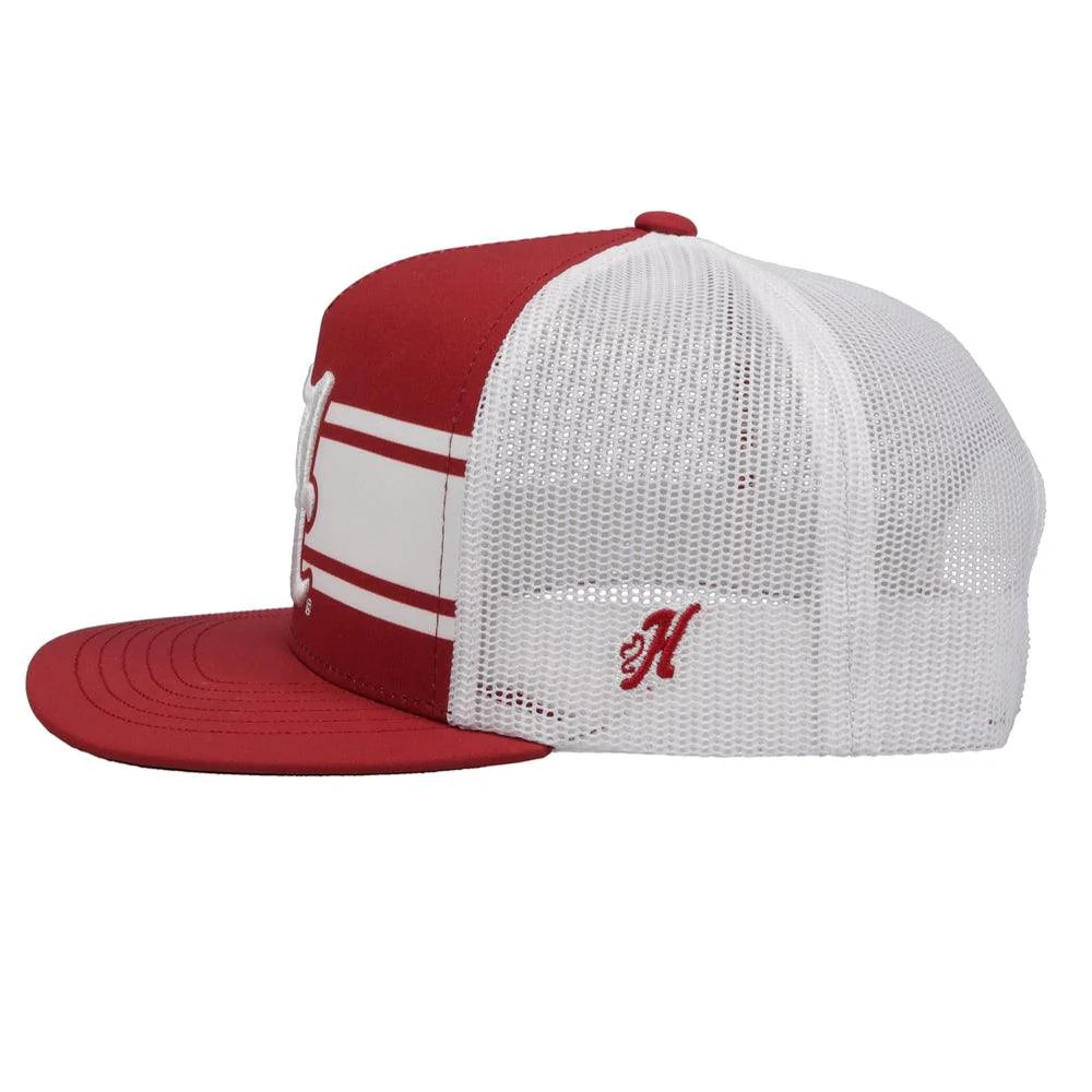 
                  
                    Left side of Hooey University of Alabama Snapback Hat, Crimson/White
                  
                
