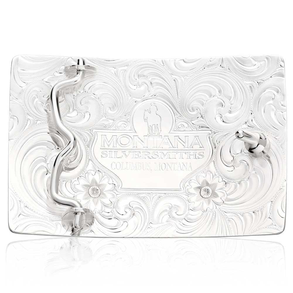 
                  
                    Four Winds Buckle with Buffalo Skull
                  
                