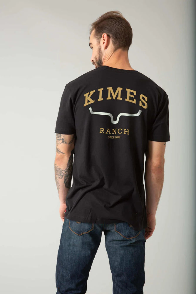 
                  
                    Back of Kimes Ranch Men's Since 2009 T-Shirt, Black
                  
                