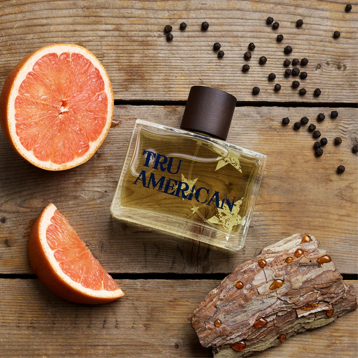 Tru Western Mens Tru American Cologne Long Lasting Western Fragrance Bottle