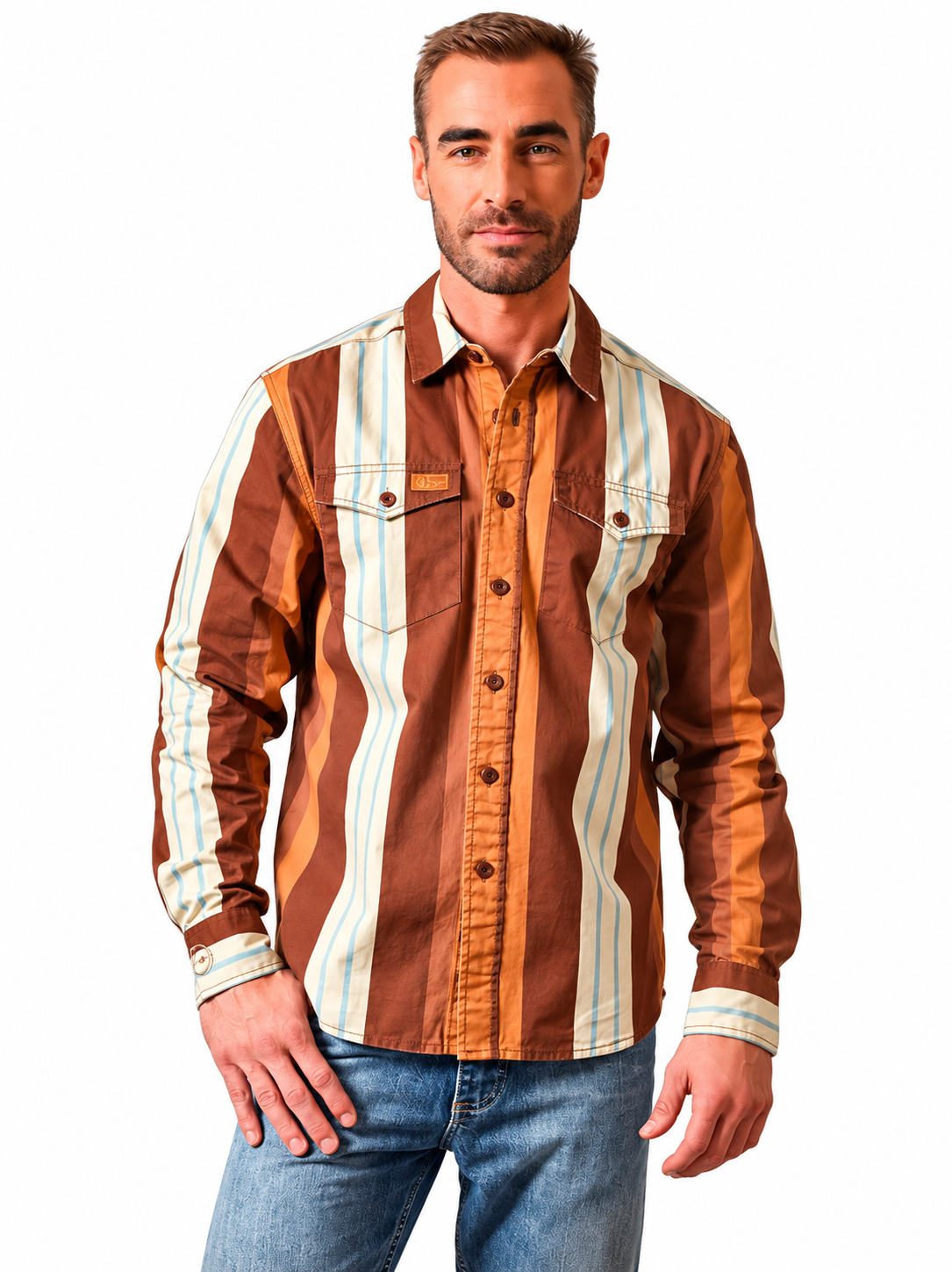 Zach Top x Kimes Ranch Noxx men's Western dress shirt