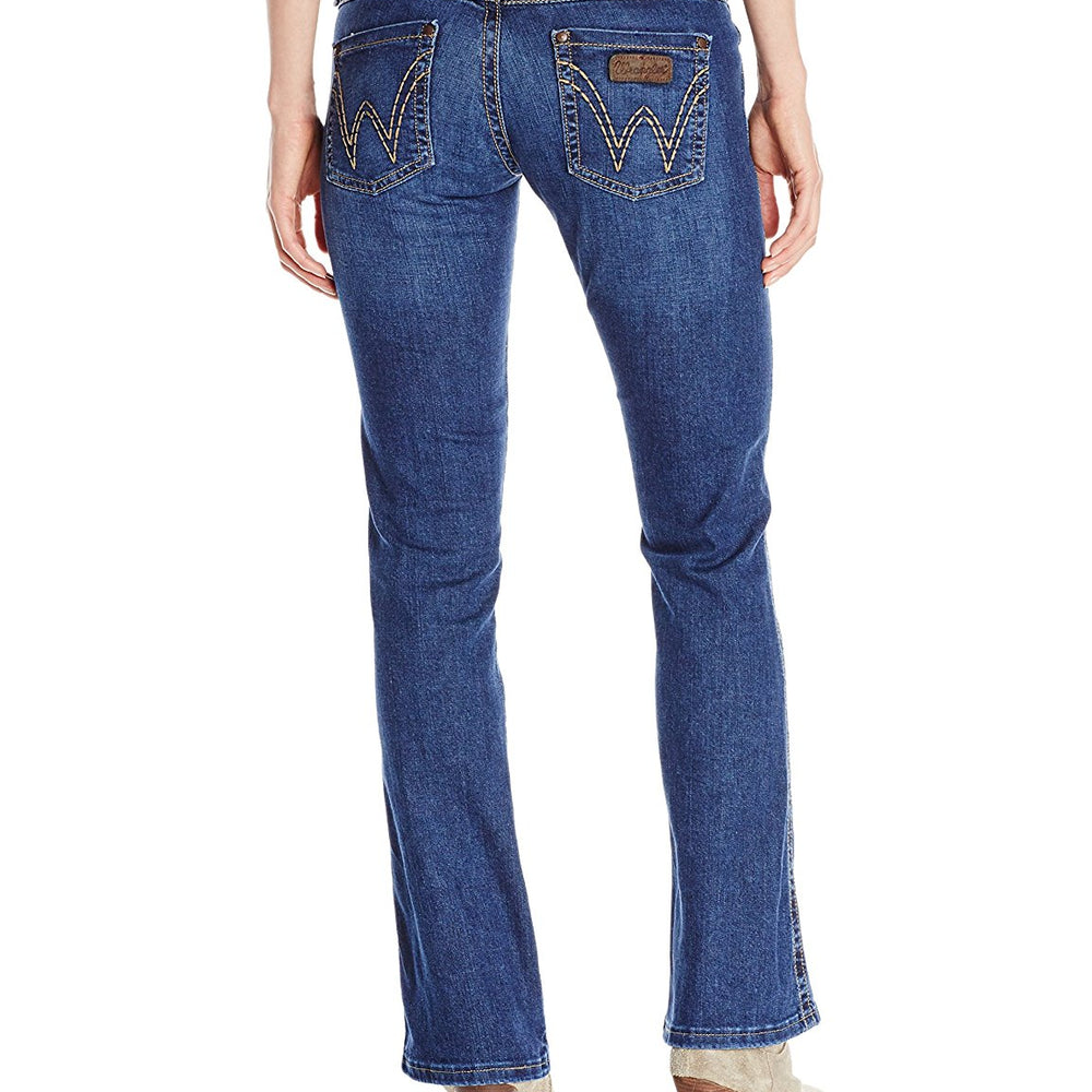 Back of Women's Wrangler Retro Sadie Bootcut Jeans