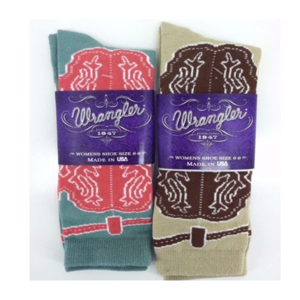 Pairs of Women's Wrangler Crew Socks