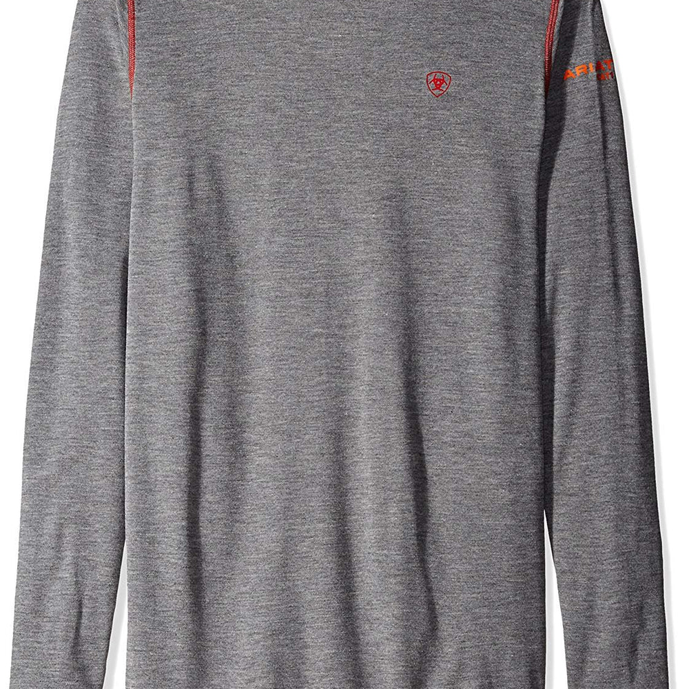 
                  
                    Front of Ariat Men's FR Polartec Base Layer in Gray
                  
                