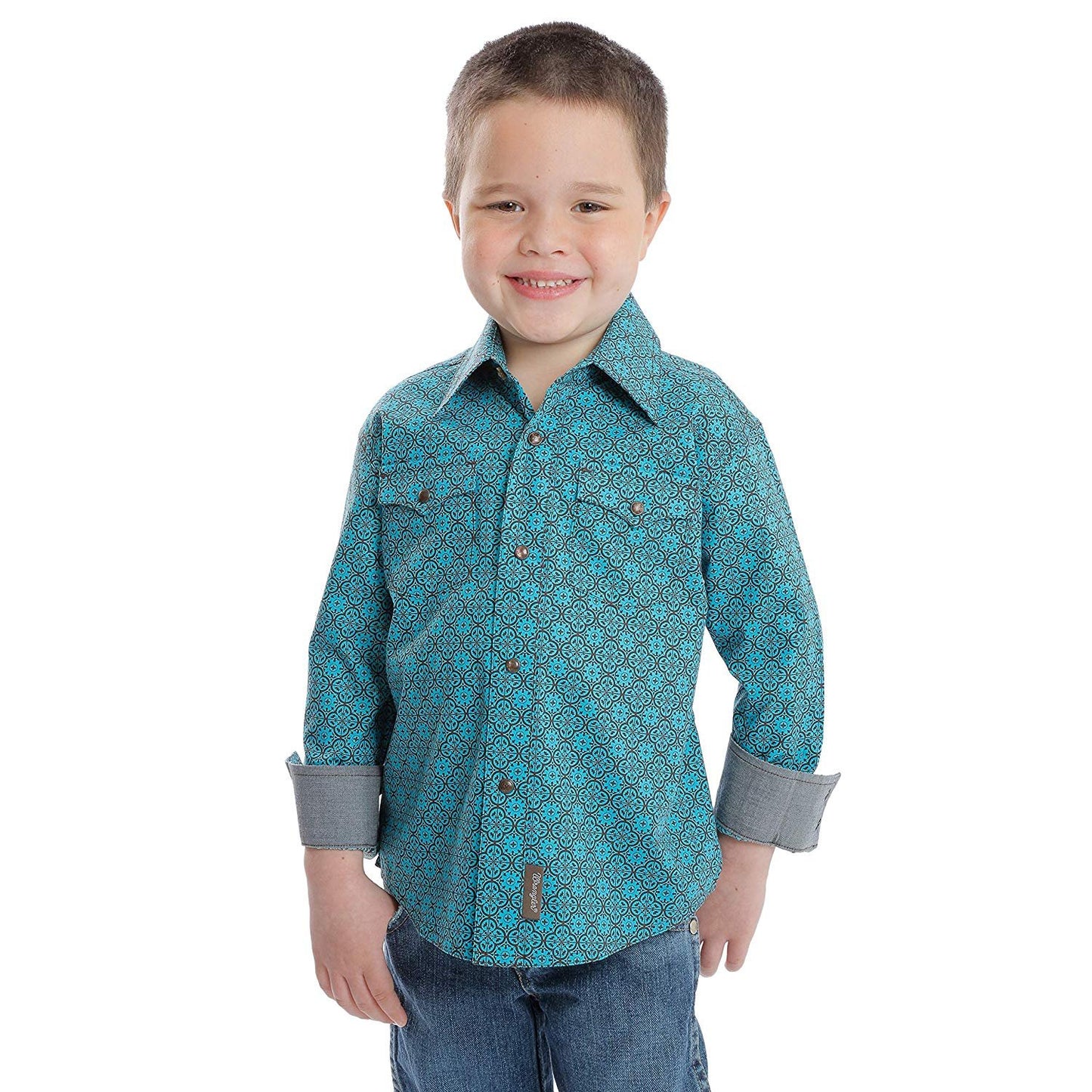 Boys' Wrangler Retro Long Sleeve Shirt