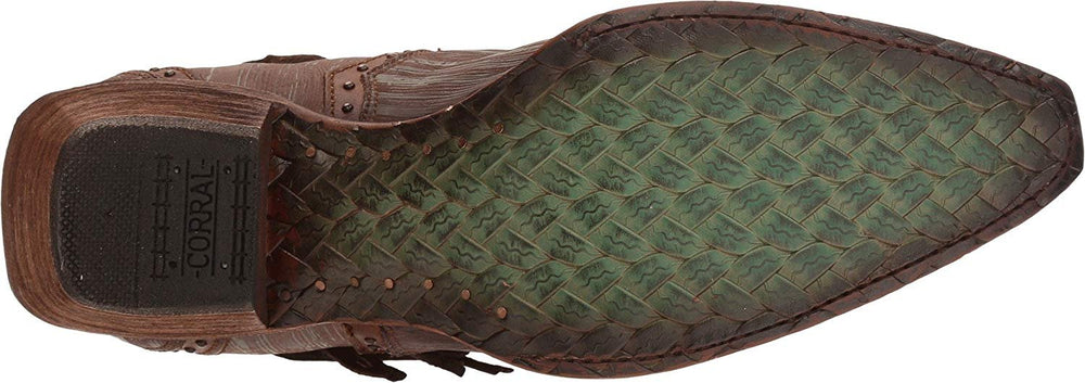 
                  
                    Outsole of Corral Boots Women's Spur Ridge Ankle Western Boot
                  
                