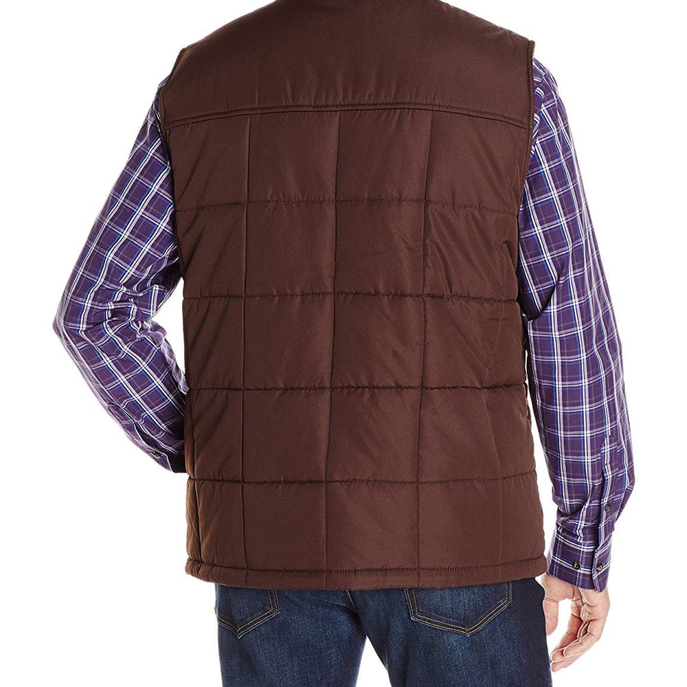 
                  
                    Back of Brown Ariat Men's Crius Insulated Vest
                  
                