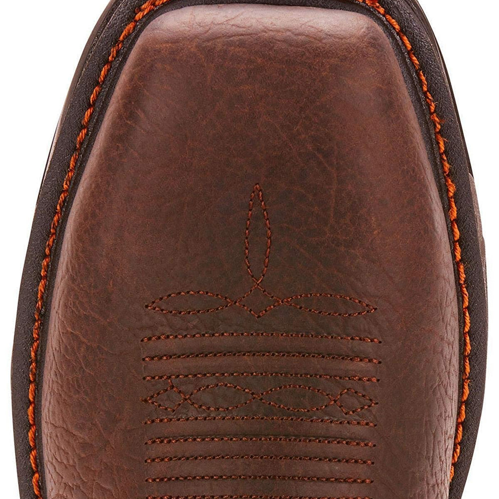 
                  
                    Toe Box of Ariat Men's WorkHog XT Dare Carbon Toe Work Boot in Bruin Brown
                  
                