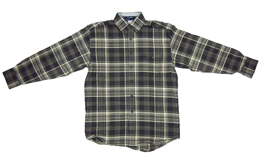 Flatlay of Men's Wrangler George Strait Long Sleeve Cowboy Cut Shirt