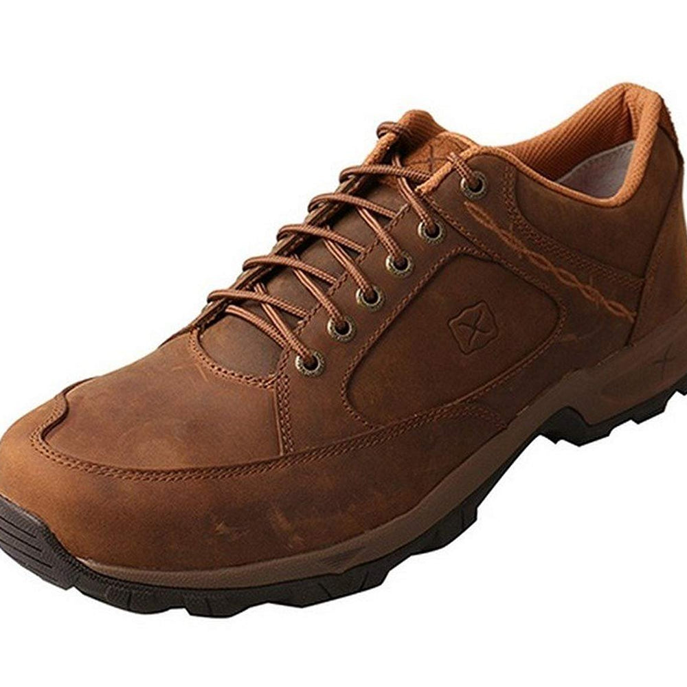 
                  
                    Angled Front View of Twisted X Men's Saddle Hiker Work Shoe
                  
                