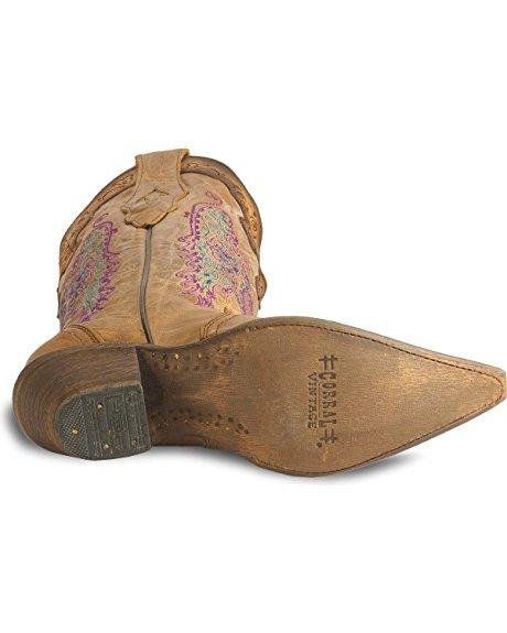 
                  
                    Outsole of Corral Boots Women's Floral Embroidery Pointed Toe Western Boot
                  
                