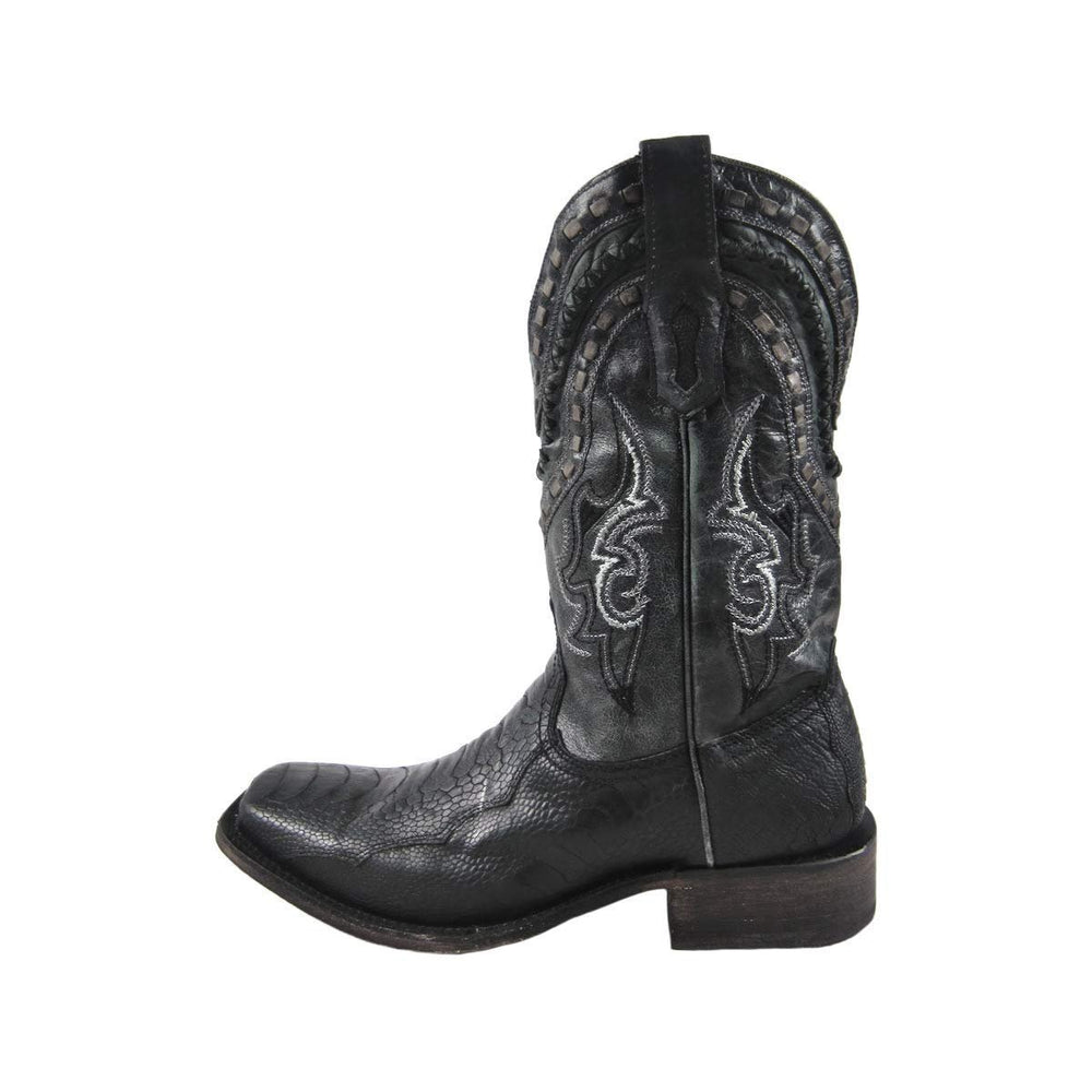 
                  
                    Side Profile of Corral Boots Men's Ostrich Leg Embroidery Cowboy Boot
                  
                