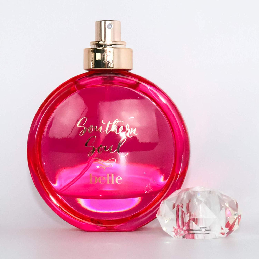 
                  
                    Front View of Tru Western Women's Southern Soul Belle Perfume With Cap Removed
                  
                