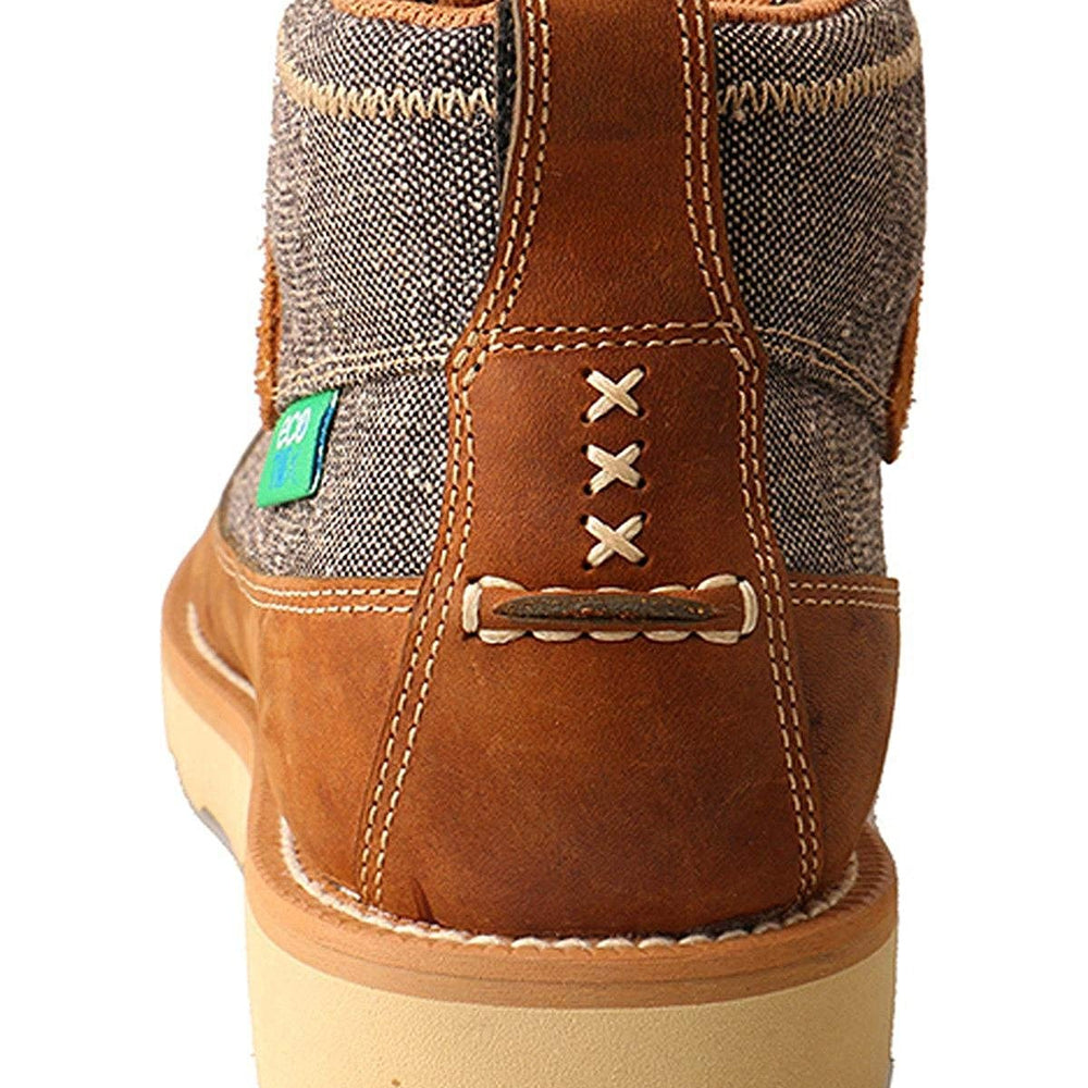 
                  
                    Back View of Twisted X Men's Casual 4" Wedge Sole Boot
                  
                