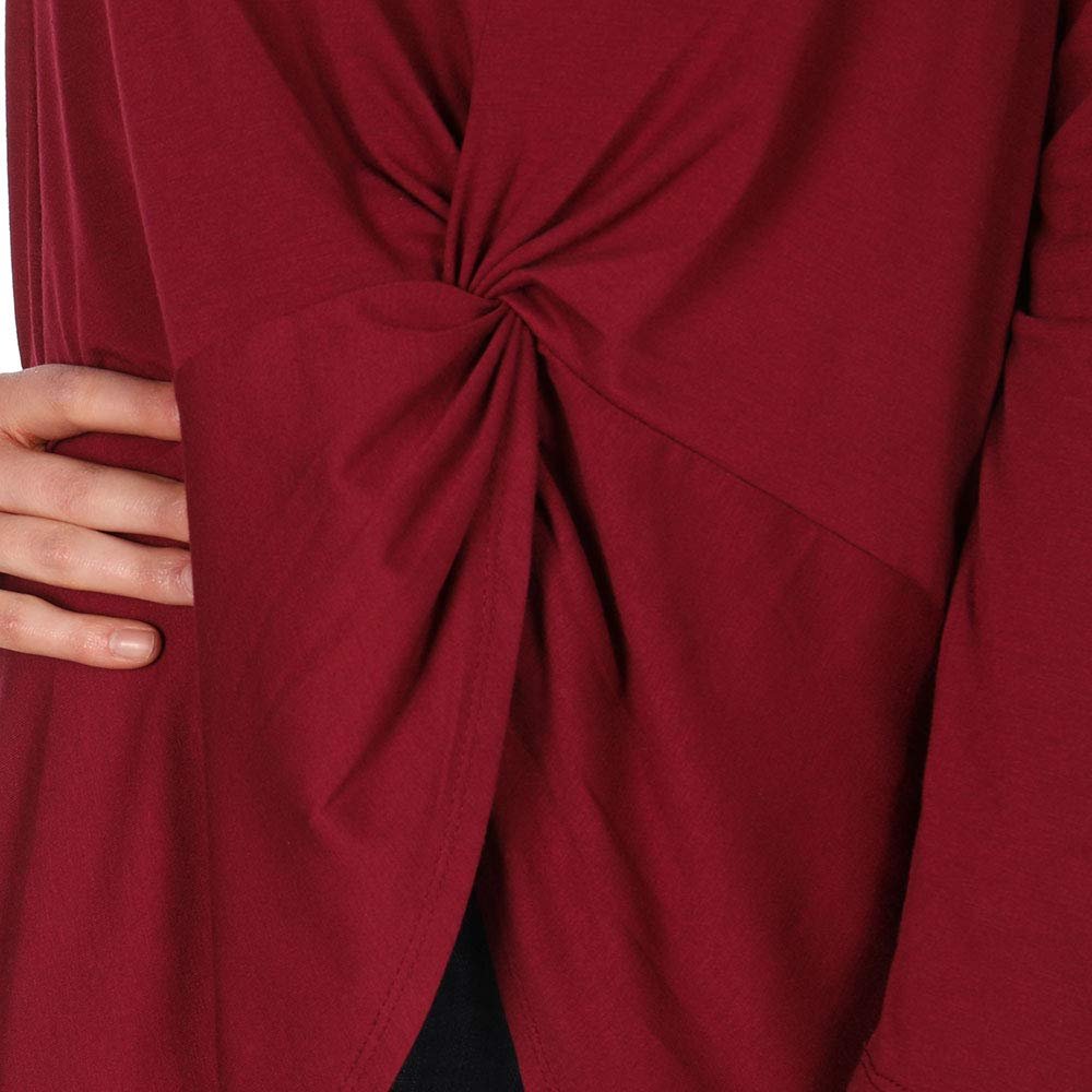 
                  
                    Knot Detail of Women's Wrangler High Low Knot Shirt
                  
                