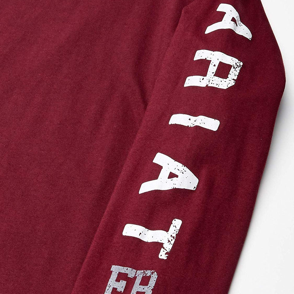 
                  
                    Sleeve Logo of Ariat Men's FR Roughneck Skull Logo T-Shirt
                  
                