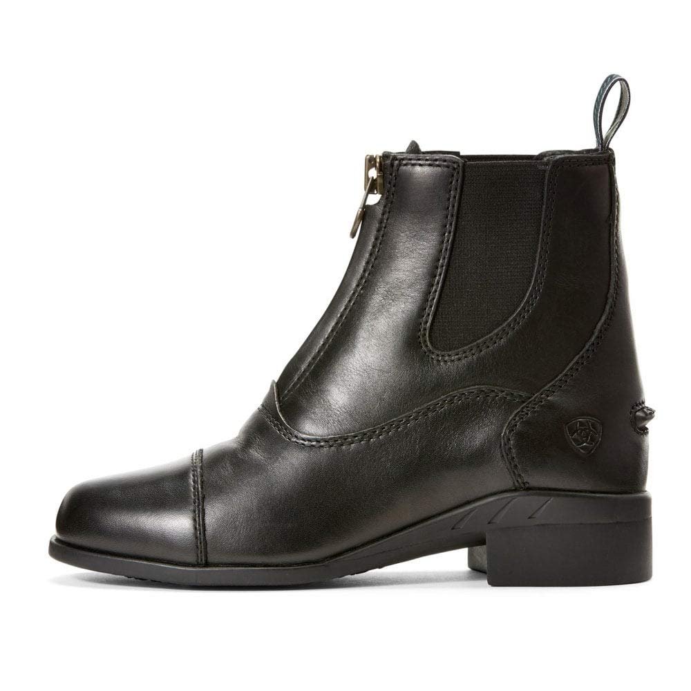 Side Profile of Ariat Kids' Devon IV Paddock Boot in Black