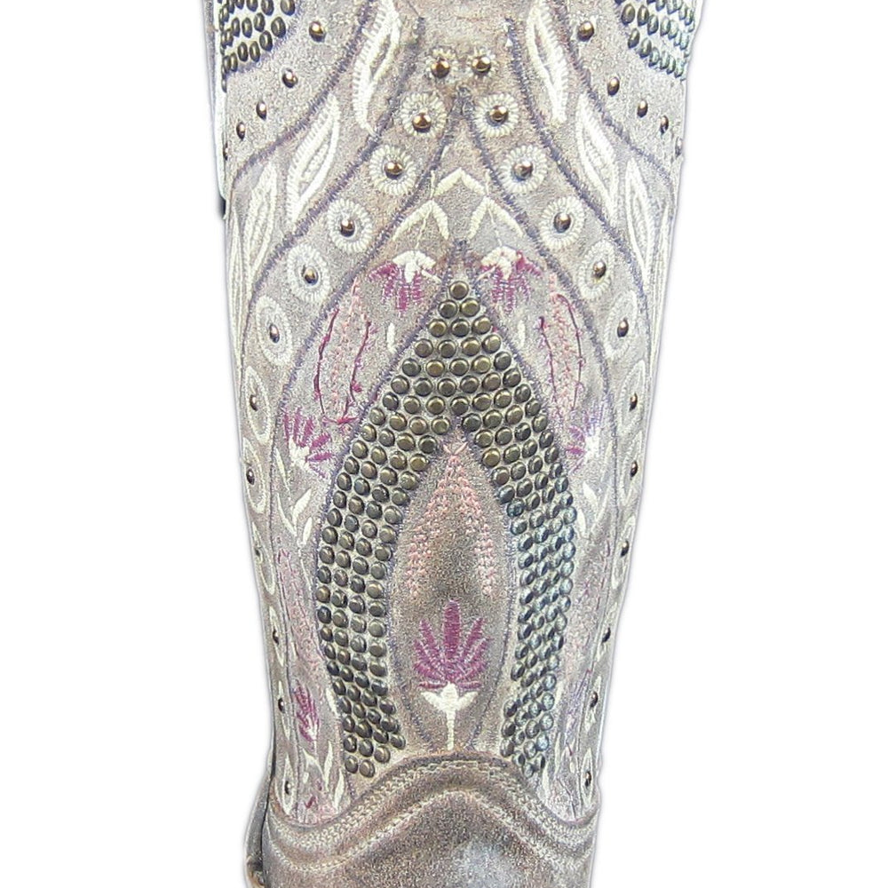 
                  
                    Back of Corral Boots Women's Floral Embroidered Studded Western Boot
                  
                