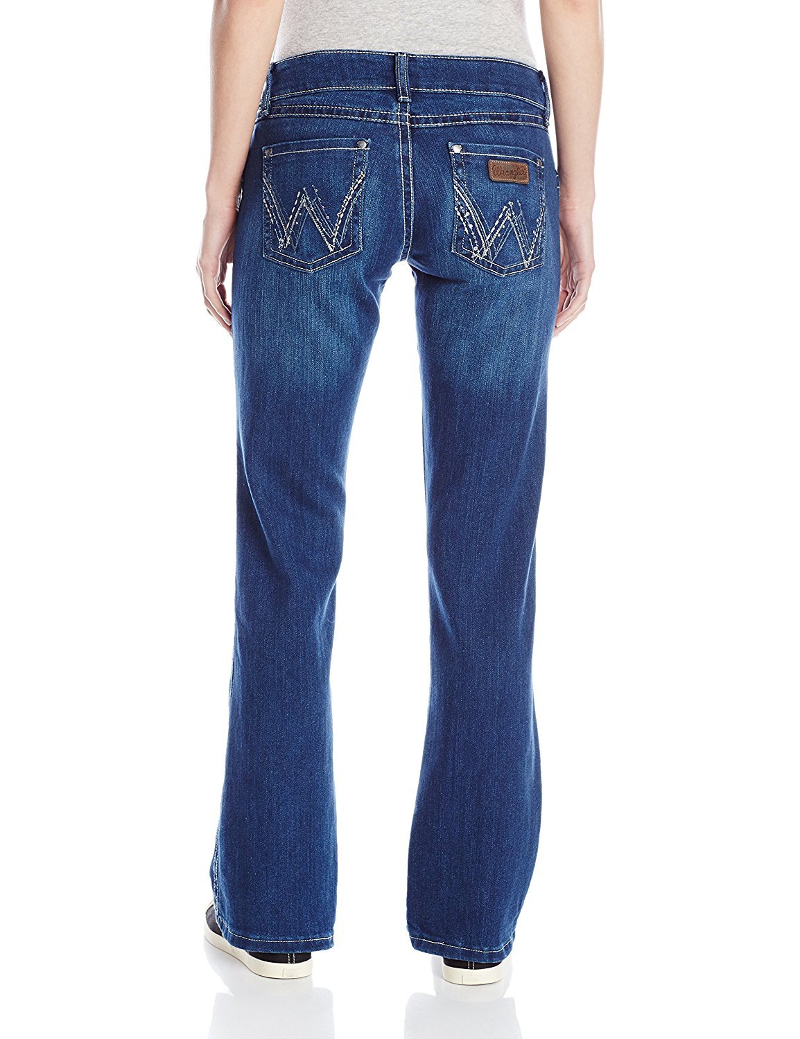 Back of Women's Wrangler Retro Sadie Bootcut Jeans