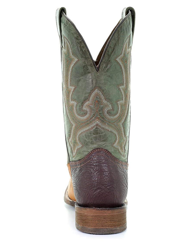 
                  
                    Back of Corral Boots Men's Embroidered Comfort Cowboy Boot
                  
                