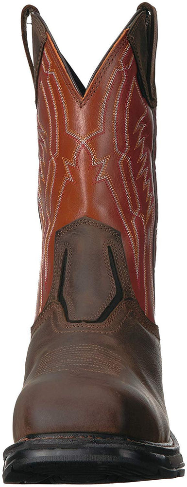
                  
                    Front of Ariat Men's WorkHog XT Dare Carbon Toe Work Boot in Rye Brown
                  
                