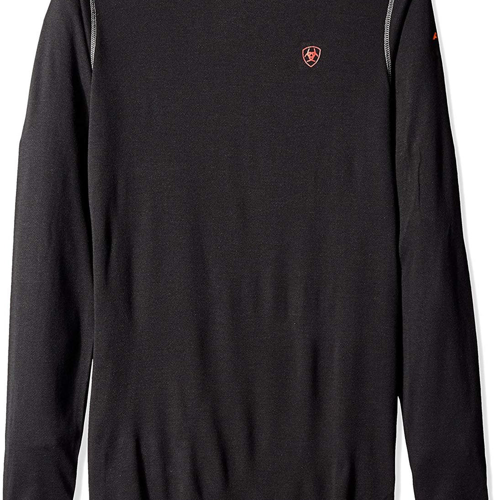 
                  
                    Front of Ariat Men's FR Polartec Base Layer in Black
                  
                
