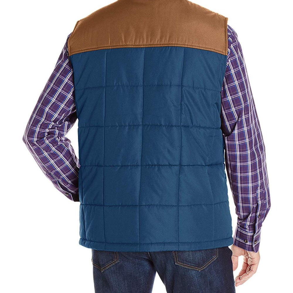 
                  
                    Back of Blue Ariat Men's Crius Insulated Vest
                  
                