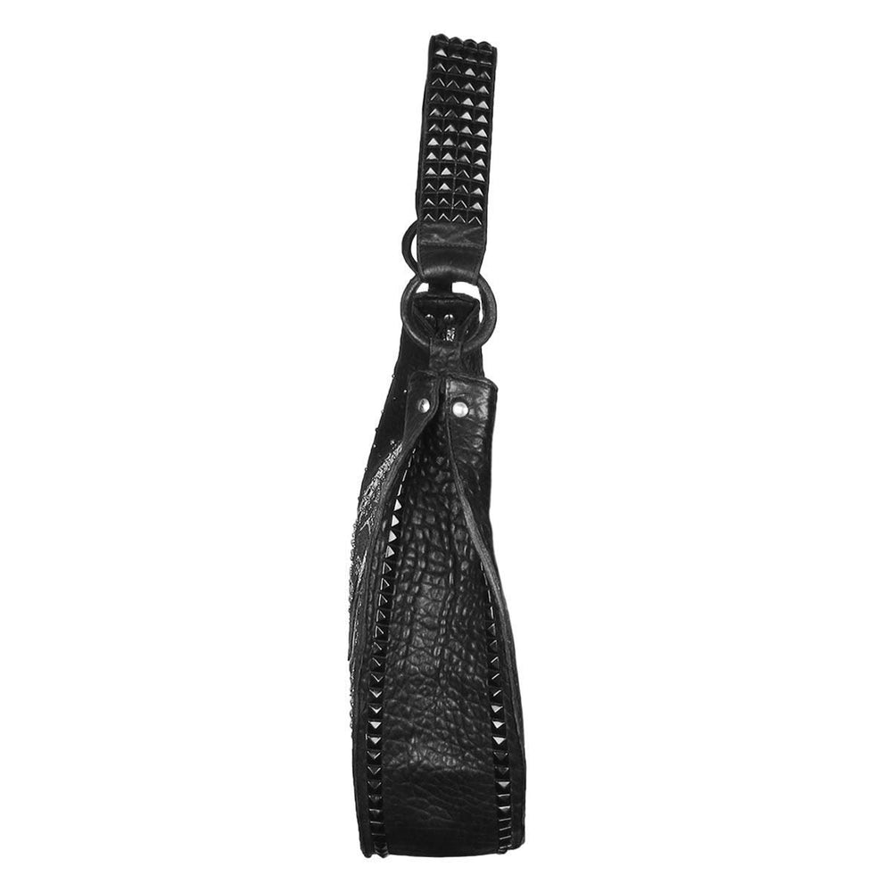 
                  
                    Side Panel and Strap of Corral Boots Women's Studded Stingray Leather Shoulder Bag
                  
                
