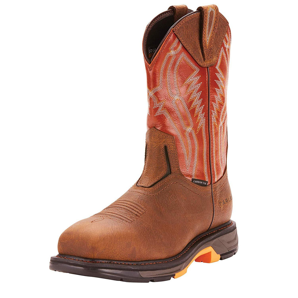 
                  
                    Ariat Men's WorkHog XT Dare Carbon Toe Work Boot in Rye Brown
                  
                