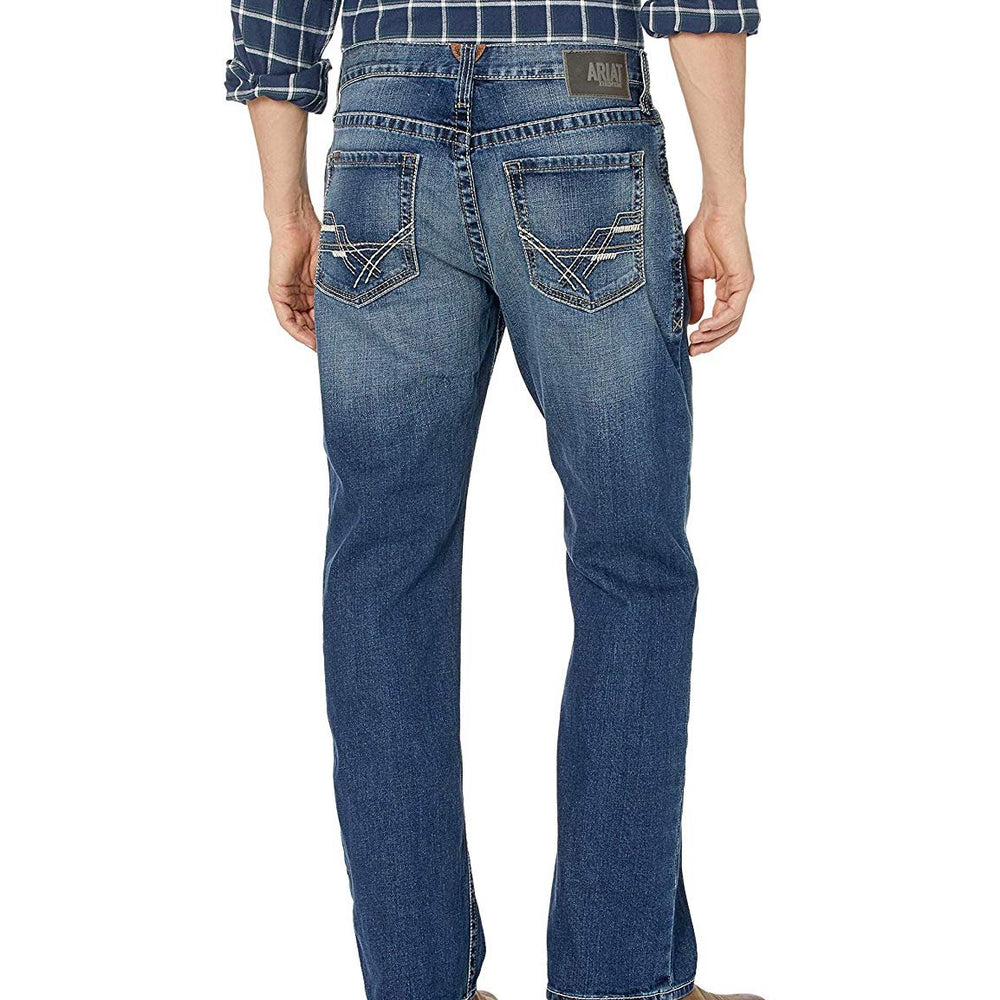 
                  
                    Back of Ariat Men's M4 Low Rise Bootcut Jeans
                  
                