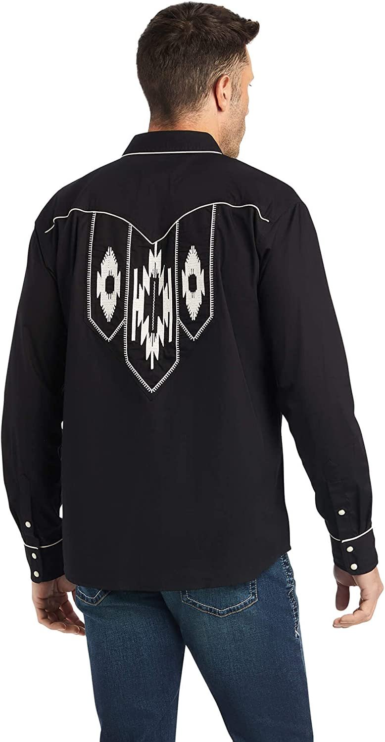 Back of Ariat Men's Chimayo Retro Snap Shirt