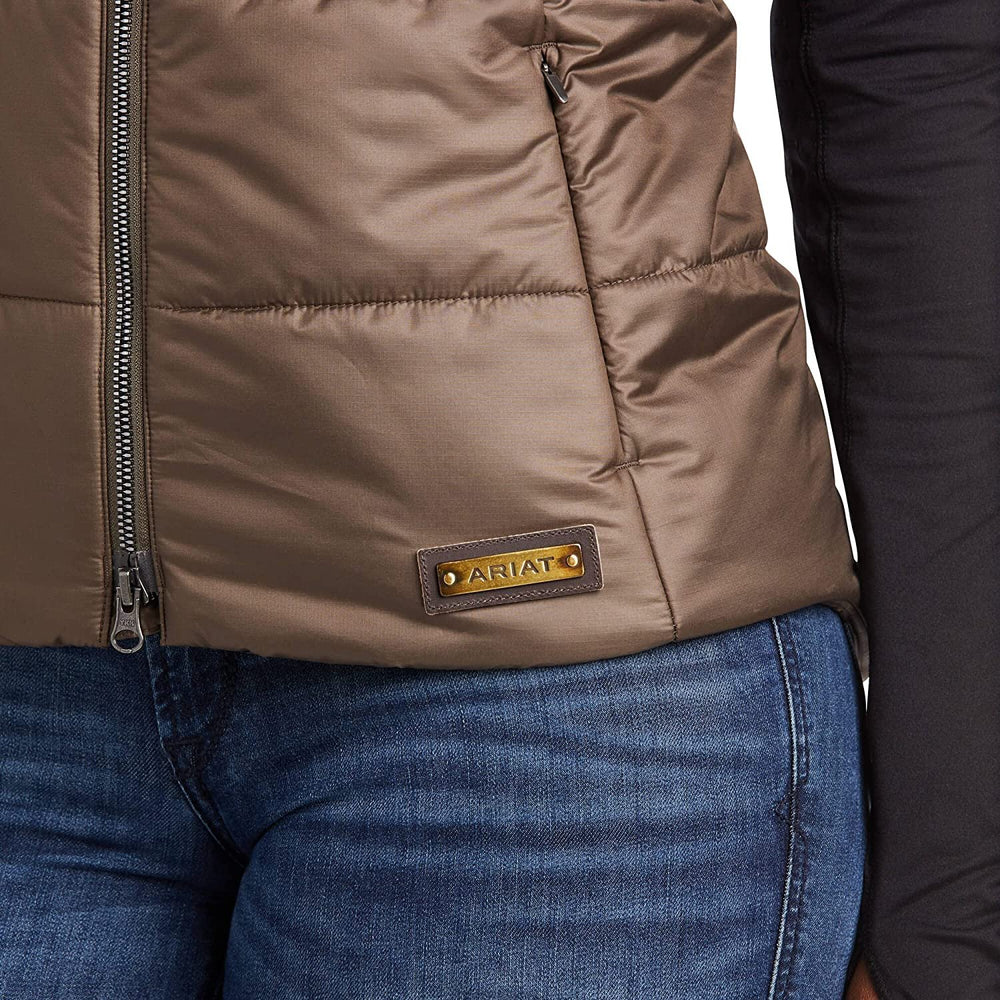 
                  
                    Close-up of Logo on Ariat Women's Harmony Vest
                  
                